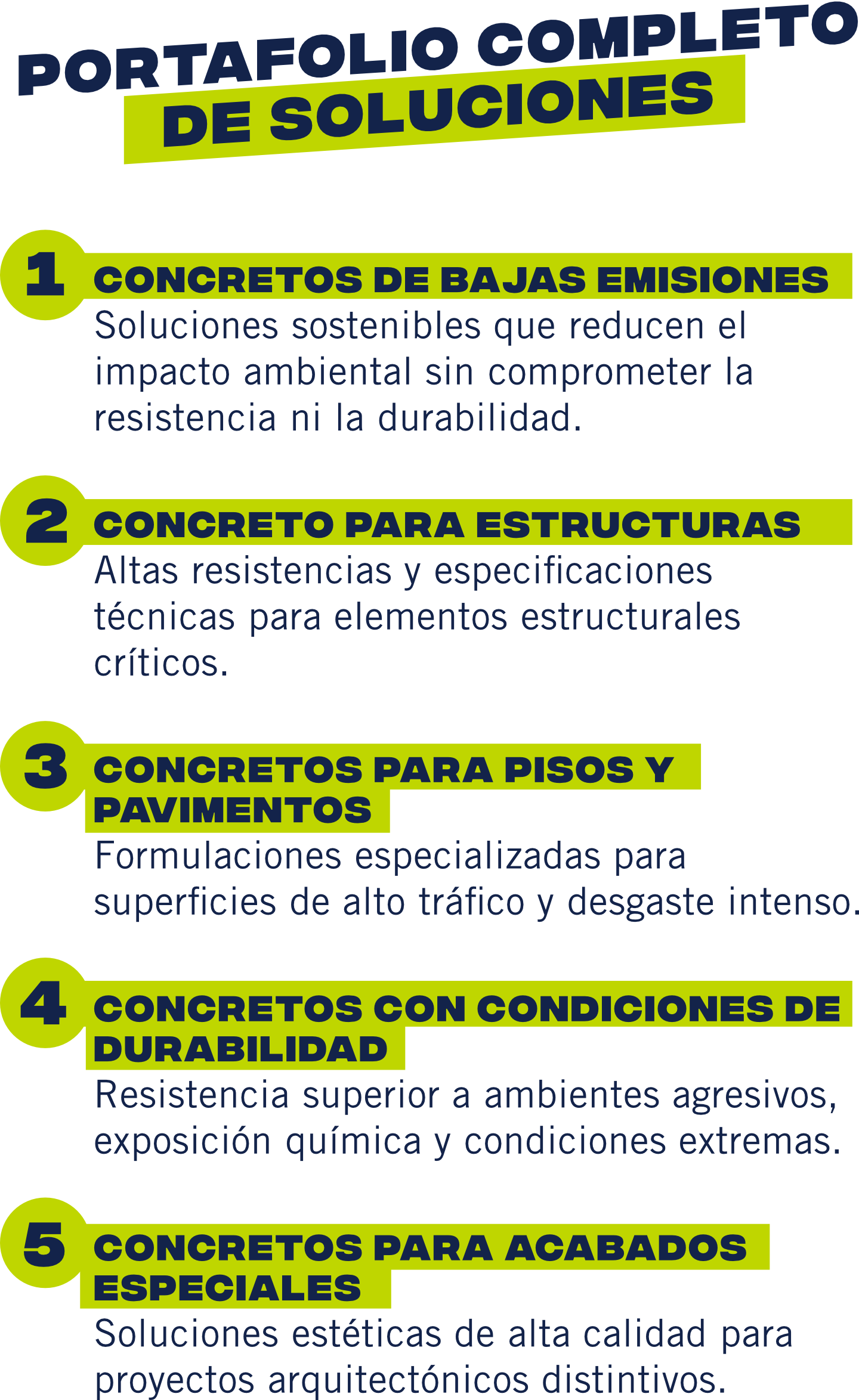 Ventajas operativas destacadas