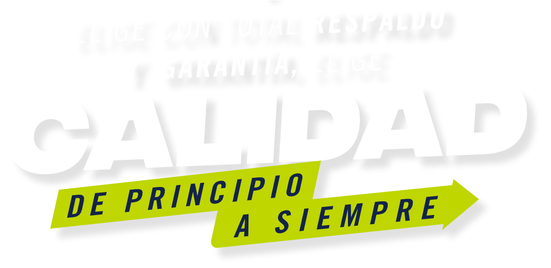 Calidad de principio a siempre